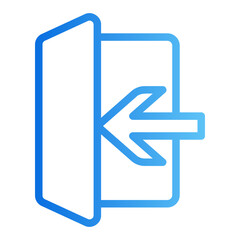 login Gradient icon