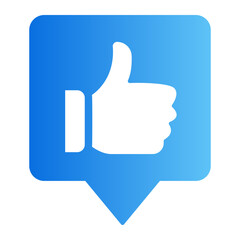 like Gradient icon