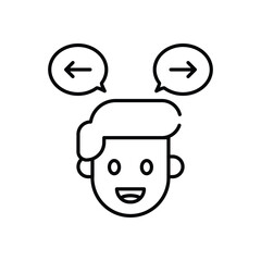 Behavior  Vector icon