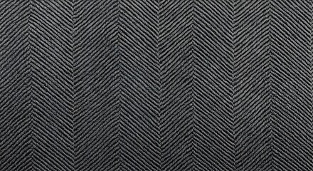 Close-up shot of a woven fabric texture with a repeating chevron pattern.