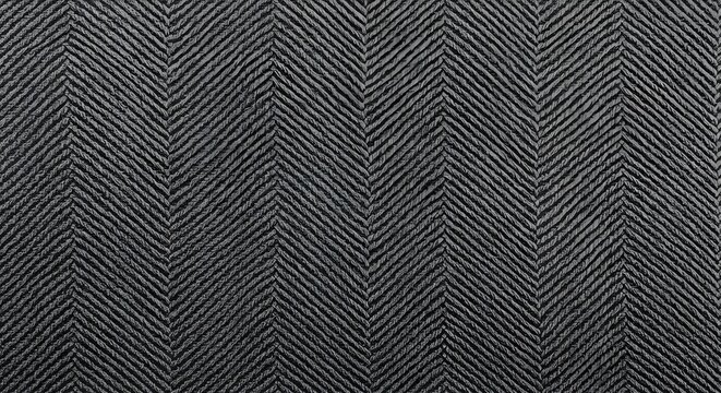 Close-up shot of a woven fabric texture with a repeating chevron pattern.