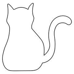 Cat Line Art