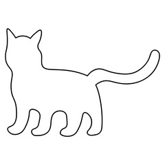 Cat Line Art
