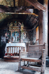Altar in Urnes Stave Church