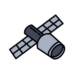 space satellite icon	