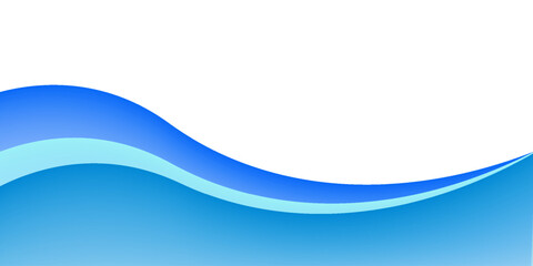 Abstract blue background. wave modern