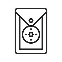 Red Envelope icon vector image. Suitable for mobile apps, web apps and print media.