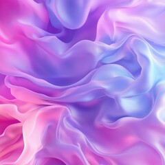 Obraz premium Soft billowing fabric elegantly rendered in various shades of color