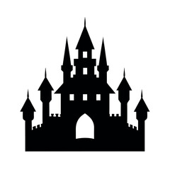 Obraz premium castle vector illustration