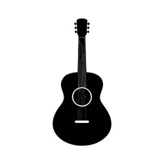 Fototapeta premium acoustic guitar vector illustration