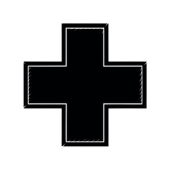 Fototapeta premium vector cross symbol