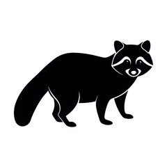 Obraz premium silhouette of a bear cub