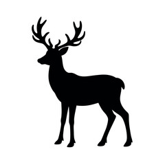 deer silhouette vector