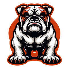 Bulldog vector and illustrations.