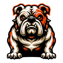 Bulldog vector and illustrations.