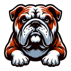 Bulldog vector and illustrations.