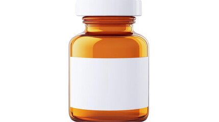 Obraz premium Isolated Medicine Bottle Illustration On Transparent Background