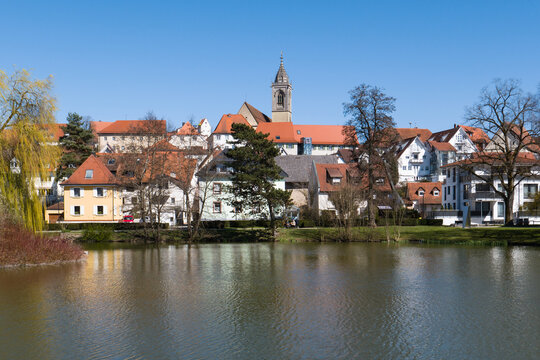 Panorama von Pfullendorf im Landkreis Sigmaringen