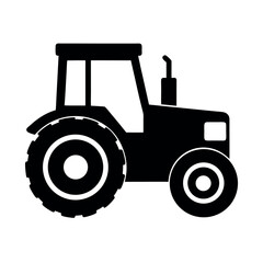 tractor isolated on white background