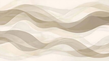 Obraz premium Abstract beige wavy background. (4)