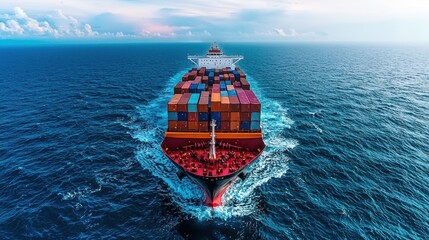 A symphony of logistics orchestrated across the globe, from vessel shipping to distribution networks, optimizing every step to ensure efficient and timely delivery, from initial order to final 