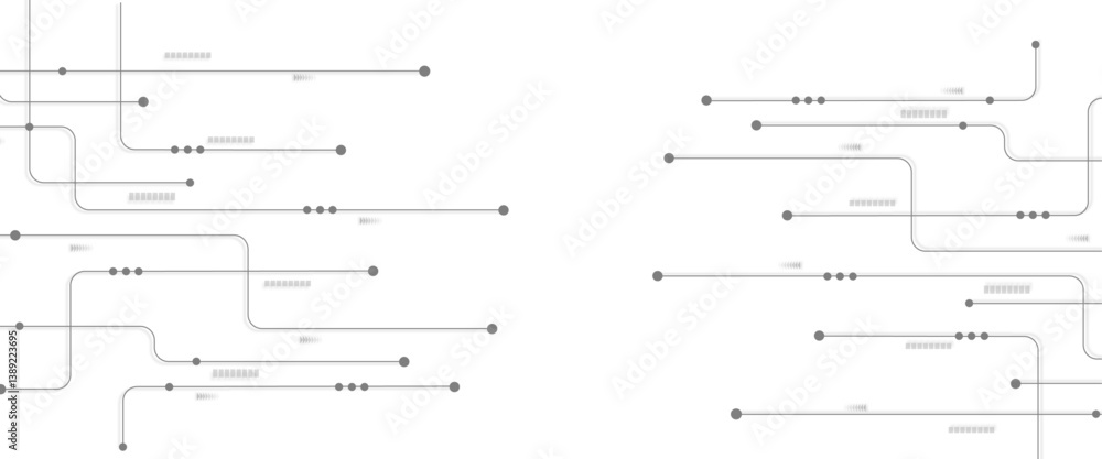 Poster Vector network connection and global communication technology background