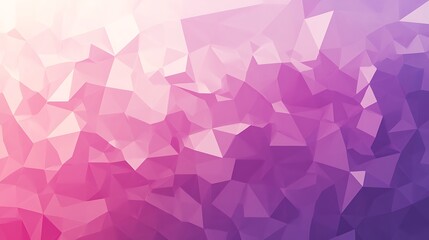 Abstract pink and purple geometric low poly background.