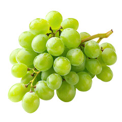 Fresh, green grapes bunch