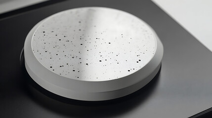 A robotic arm conducting nano scale material testing, in an advanced physics lab with microscopic precision analysis, Nanotechnology research style