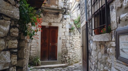 Scenic view of Montenegro, showcasing its stunning landscapes and natural beauty. Ideal for travel, tourism, and adventure-themed visuals