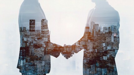 Business Partnership and Collaboration with City Background