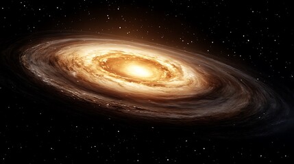 Fototapeta premium Black Hole In Milky Way