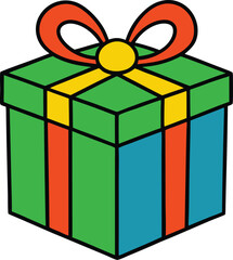 gift box vector illustration