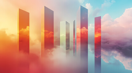 Fototapeta premium infinite horizon cascade