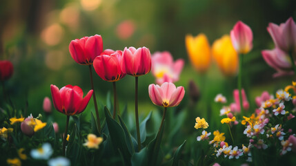 Obraz premium Tulipani colorati