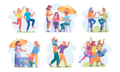 Fototapeta premium Exploring the Joyful Moments of Connection and Celebration in Our Everyday Life Experiences