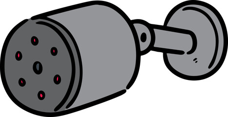 Illustration of security camera
