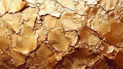 Fototapeta premium Golden Texture: Luxury Metallic Background for Design Projects. Premium, Shiny, and Elegant Gold Foil Surface.