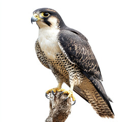 Sharp Talons Falcon on transparent background