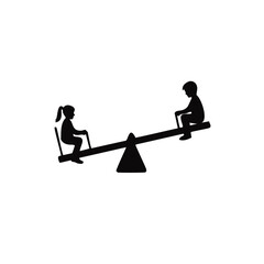 Fototapeta premium family silhouette, parenting icon, family bonding, father and daughter, mother and son, parents with kids, family dinner, travel with children, child care, parenting vector, daily life family, parent 