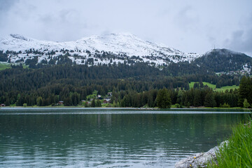 lake in the mountains