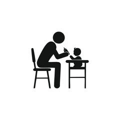 child silhouette, family icon, kids playing, parenting vector, child care, family love, father and daughter, mother and son, baby icon, childhood moments, happy family, parent child, fatherhood, 