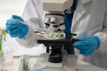 Nutrition Specialists and medicine, Molecular Analysis in Food Science Labs of chemical residues.