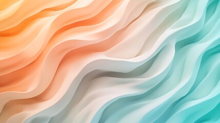 Obraz premium Abstract wavy pastel background. (38)
