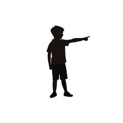 Silhouette Vector Set of Children and Family Activities – Parenting, Playtime, and Childhood Moments