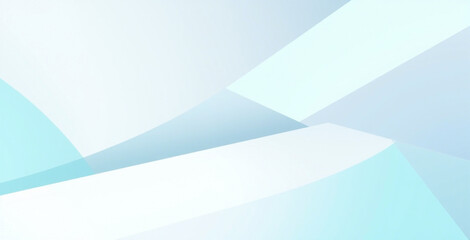 Light pastel soft pale dusty gray blue green turquoise cyan silver white abstract pattern background. Geometric. Line stripe angle facet triangle fold. Color gradient.Noise grain.Business, tech.Design