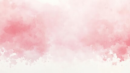 Obraz premium Abstract water-based painted pink background