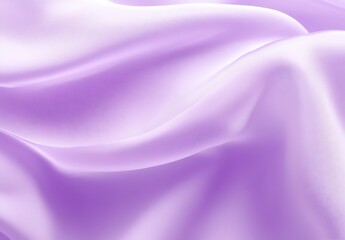 Obraz premium Elegant lavender silk fabric showcasing delicate curves and smooth surface perfect for fashion and design : Generative AI