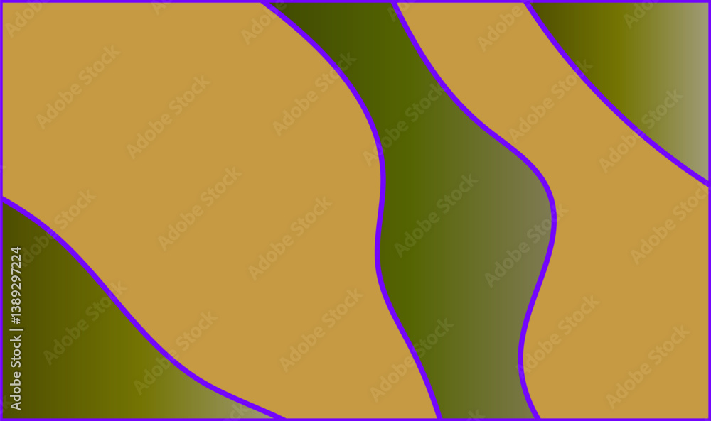 Fototapete abstract wavy wallpaper. vector background with smooth gradients and simple shapes, perfect for web 