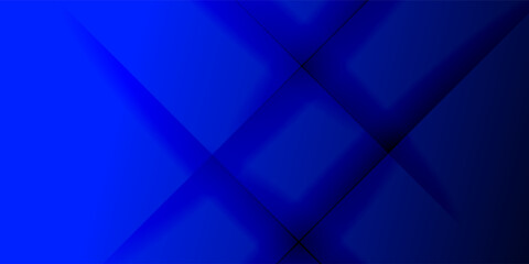 Obraz premium Abstract blue and purple gradient background. Overlap square pattern on colorful geometric design. Modern papercut futuristic background illustration.